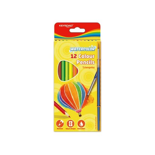 Farve blyanter AquaFun 12 pak