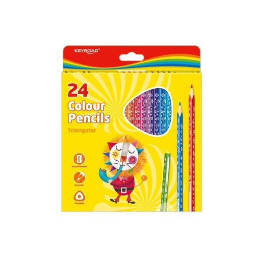 Farve blyanter 24 pak
