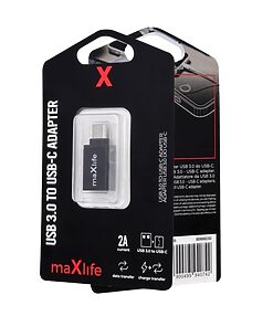 maXlife USB 3.0  til USB-C adapter