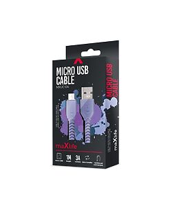 maXlife 1m Micro USB kabel 3A
