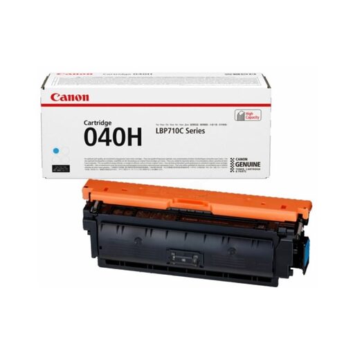 Canon Toner Cart. CRG 040 H C für imageCLASS LBP712Cdn/ i-SENSYS LBP710Cx/LBP712Cx/ Satera LBP712Ci cyan high capacity (0459C001)