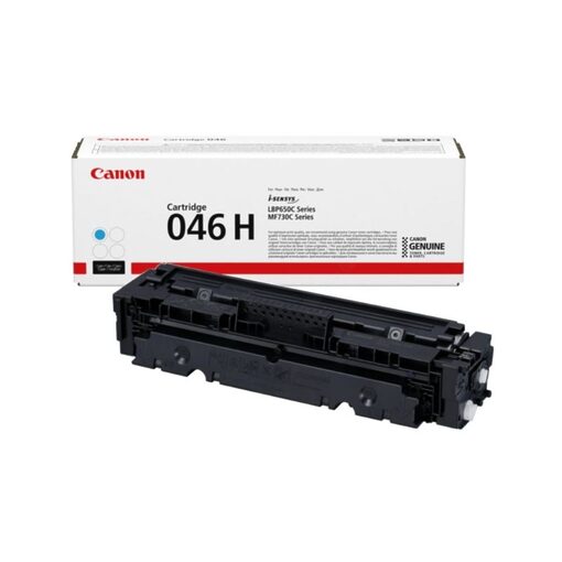 Canon Toner Cart. CRG 046 H C für imageCLASS LBP654/MF731/ MF735/ i-SENSYS LBP653/LBP654/ MF732/MF734/MF735 cyan high capacity (1253C002)