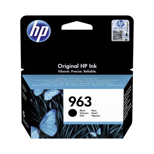 HP Ink Cart. 3JA26AE No. 963 für Office Jet Pro 9010/9012/ 9014/9015/9016/9019/9020/9022/ 9025 black
