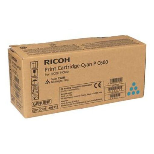 Ricoh Toner cartridge Cyan C600 (408315)