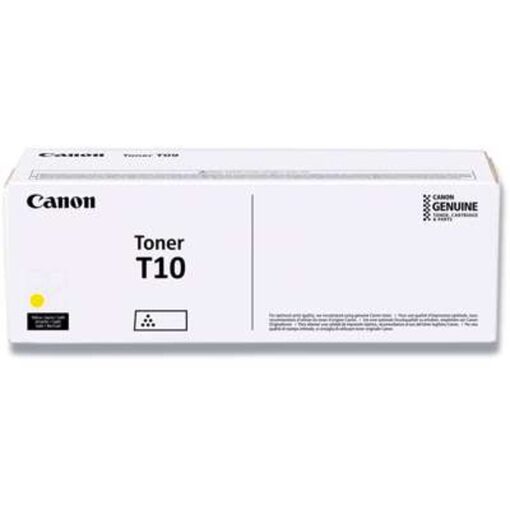 Canon Toner Cart. T10 for i-SENSYS XC 1500/1530/1533 /1538 / IR C 1500/1530/1533/1538 / imageRUNNER C1500 yellow (4563C001) High Capacity