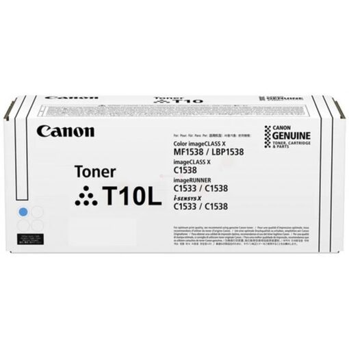 Canon Toner Cart. T10L for i-SENSYS XC 1500/1530/1533 /1538 / IR C 1500/1530/1533/1538 / imageRUNNER C1500 cyan (4804C001)