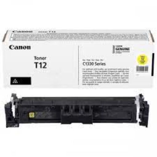 Canon Toner Cart. T-12 for i-SENSYS XC 1300/1333 yellow (5095C006)