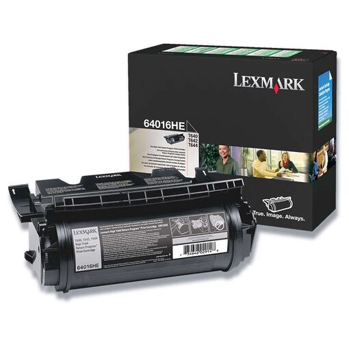 Lexmark Return Print Cart. 64016HE für T640/642/644 black high capacity