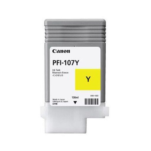 Canon Ink Cart. PFI-107Y für IPF 680/685/780/785 (130ml) (6708B001) yellow