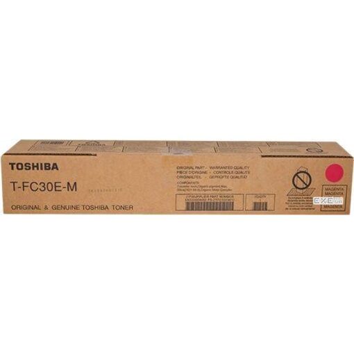 Toshiba Toner T-FC30EM für e-Studio 2050C/2051C/2550C/ 2551C magenta (6AJ00000097