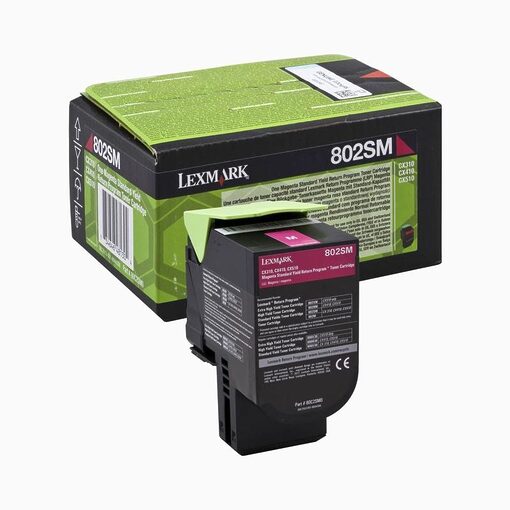 Lexmark Return Print Cart. 80C2SM0 für CX310dn/n/CX410de/ dte/e/CX510de/dhe/dthe magenta