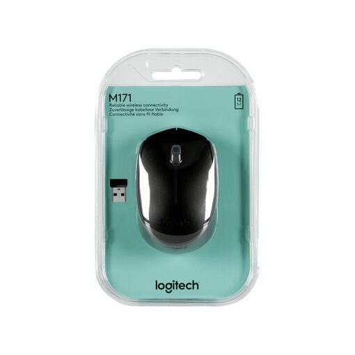 Logitech Wireless Mouse M171 -BLACK- EMEA (910-004424)