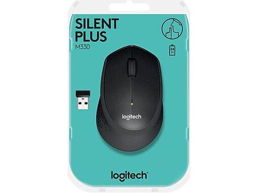 Logitech M330 Silent Wireless Mouse black (910-004909)