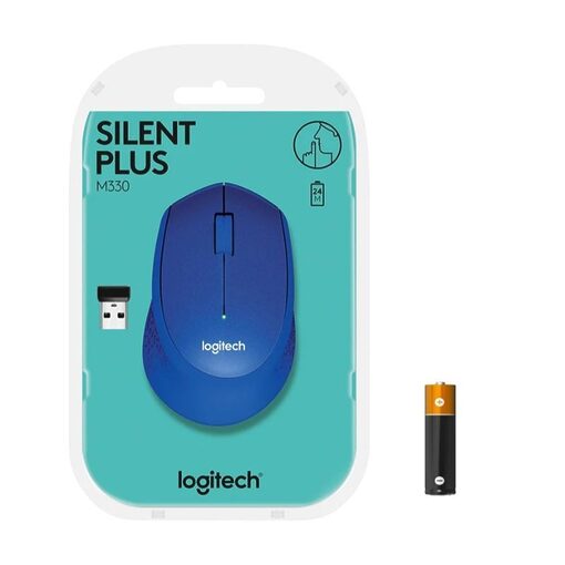 Logitech Mouse 910-004910 M330 blue