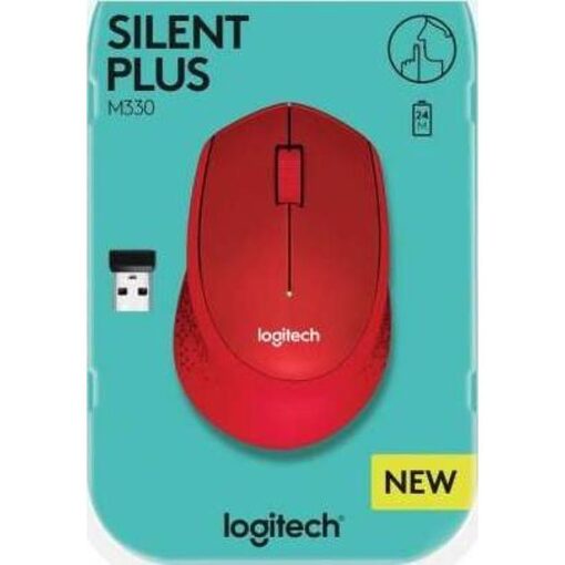 Logitech Mouse 910-004911 M330 red