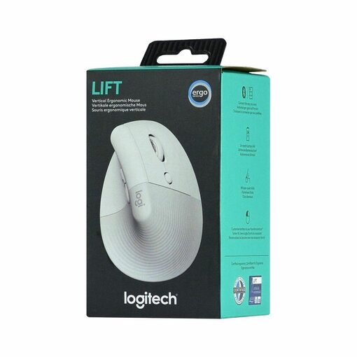 Logitech Mouse 910-006475 Lift Vertical white