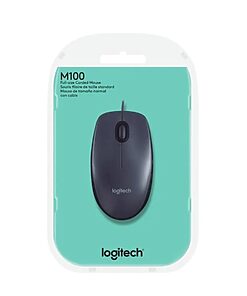 Logitech M100 black Mouse 910-006652