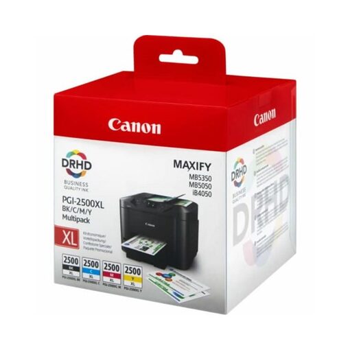 Canon Ink Cart. PGI-2500XL Multipack für Maxify Series BK/C/M/Y (9254B004)
