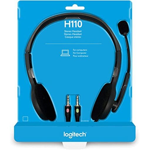 Logitech H110 Computer Headset (981-000271)