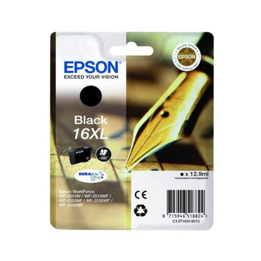 Epson Ink Cart. DURABrite C13T16314012 für WF2010/2510/2520/2530/2540 Black XL