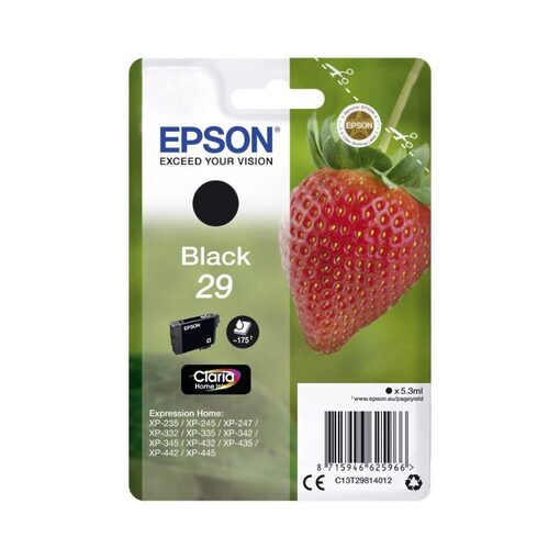 Epson Ink Cart. C13T29814012 für Expression Home XP-235/ 332/335/432/435 black