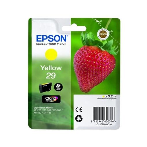 Epson Ink Cart. C13T29844012 für Expression Home XP-235/ 332/335/432/435 yellow
