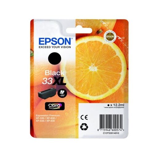 Epson Ink Cart. C13T33514012 für Expression Home XP-530/ 630/635/830 black XL