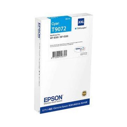 Epson Ink Cart. C13T907240 für WorkForce Pro WF-6090/WF-6590 Cyan XXL