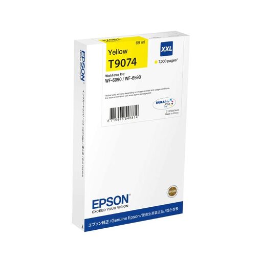 Epson Ink Cart. C13T907440 für WorkForce Pro WF-6090/WF-6590 Yellow XXL
