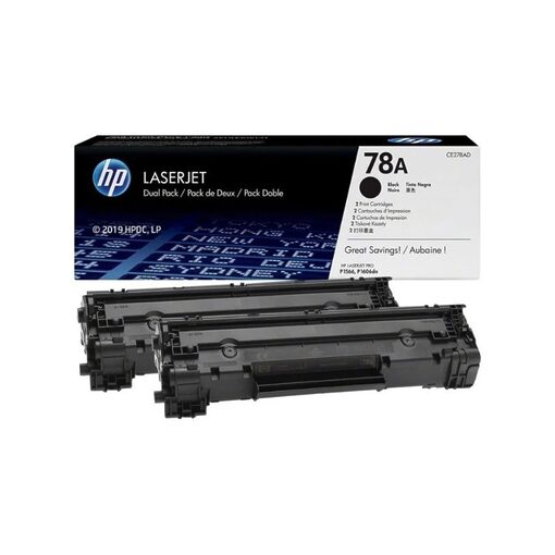 HP Toner Cart. CE278AD black für LJ Pro P1560/P1600/M1536dnf 2x CE278A