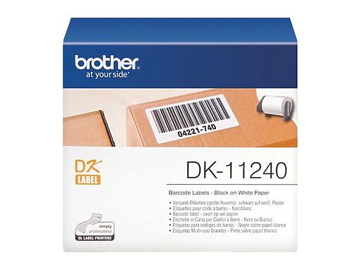 Brother Versand-Etiketten DK-11240 für QL-1050/-1050N/ -1060N (große Kuverts) (600Stk.)
