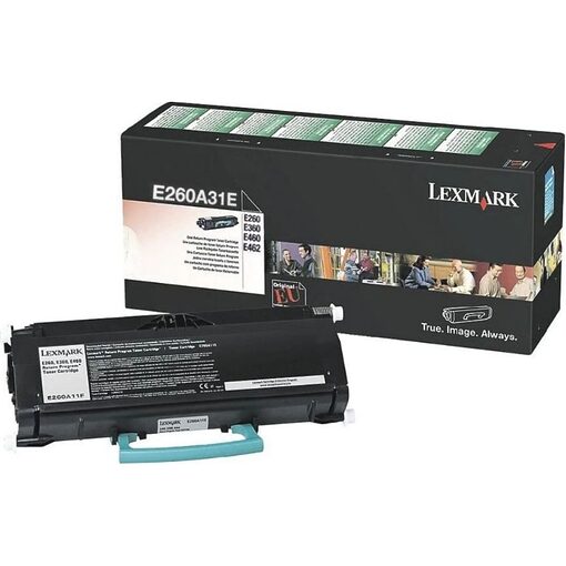 Lexmark Return Print Cart. E260A31E für E260/360/460 Corporate black