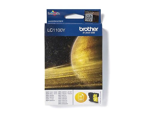 Brother Ink-Cartridge standard capacity LC1100 yellow