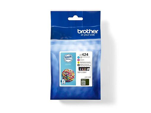 Brother Ink Cart. LC-424C for DCP-J1200DW cyan LC424C
