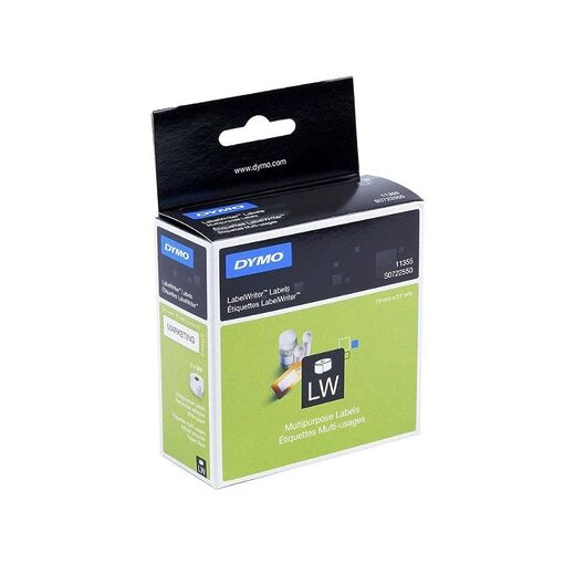 Dymo LabelWriter Multipurpose Labels 11355 (1 x 500 labels)