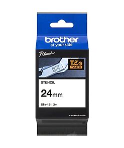 Brother P-touch STE151 black (3m x 24mm)