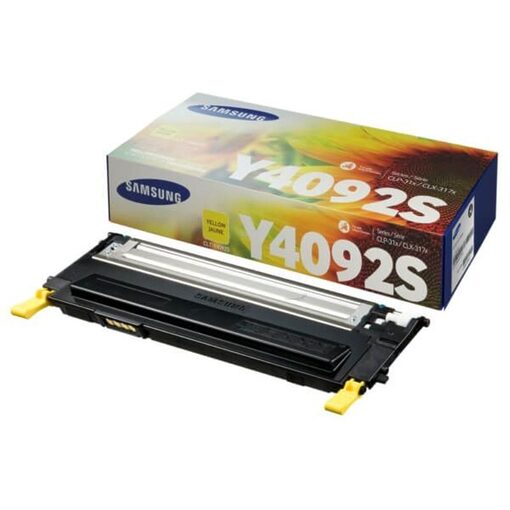 Samsung Toner CLT-Y4092S für CLP-310/310N/315/CLX-3170/ 3175FN yellow (CLT-Y4092S/ELS) (SU482A)