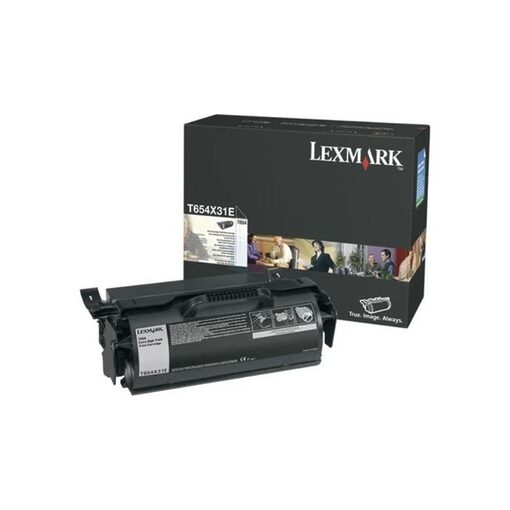 Lexmark Return Print Cart. T654X31E für T654 Corporate black extra high capacity