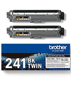 Brother Toner TN-241BKT black für HL-3140CW/-3150CDW/ -3170CDW/MFC-9140CDN/-9340CDW/ -9330CDW/DCP-9020CDW TWIN PACK