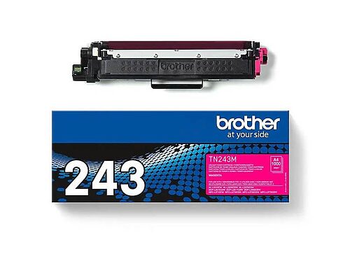 Brother Toner TN-243M für DCP-L3510CDW/-L3550CDW/ HL-L3210CW/-L3230CDW/-L3270CDW/ MFC-L3710CW/-L3730CDN/ -L3750CDW/-L3770CDW magenta