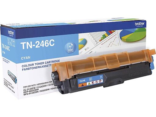 Brother Toner TN-246C für HL-3152CDW/-3172CDW/ high capacity cyan