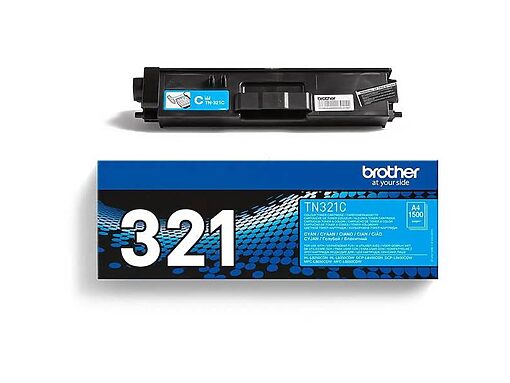Brother Toner TN-321C für HL-L8250CDN/L8350CDW/DCP-L8400 CDN/L8450CDW/MFC-L8650CDW/ L-8850CDW cyan