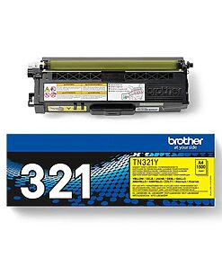 Brother Toner TN-321Y für HL-L8250CDN/L8350CDW/DCP-L8400 CDN/L8450CDW/MFC-L8650CDW/ L-8850CDW yellow
