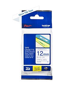 Brother P-touch TZE-233 white/blue (8m x 12mm)