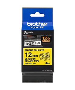 Brother P-touch TZE-S631 yellow/black (8m x 12mm)