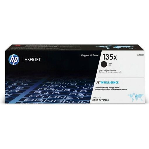HP-135X Black High Capacity LaserJet Toner Cartridge W1350X