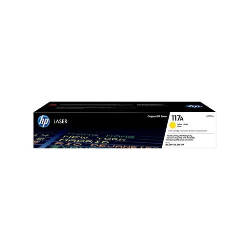 HP No. 117A yellow Laser Toner Cartridge: Laser 105a/nw/MFP 178nw/nwg/179fnw standard capacity W2072A