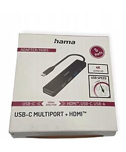 HAMA Docking Station USB-C Hub (00200117)