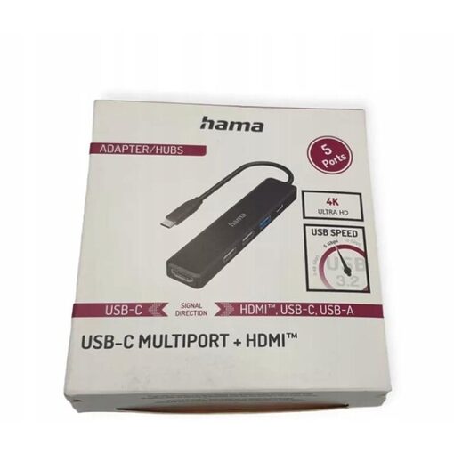 HAMA Docking Station USB-C Hub (00200117)