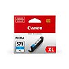 Canon Ink Cart. CLI-571XL C :Pixma MG 5700/5750/5751/5752/ 5753/6800/6850/6851/6852/6853/ 7750/7751/7752/7753/7700/8050/ 8052/6050/6052/6051/5050/5051/ 5052/8050/8051/8052/9055/9051/ 9050/5055/8053/9052/8053 cyan high capacity (0332C001)